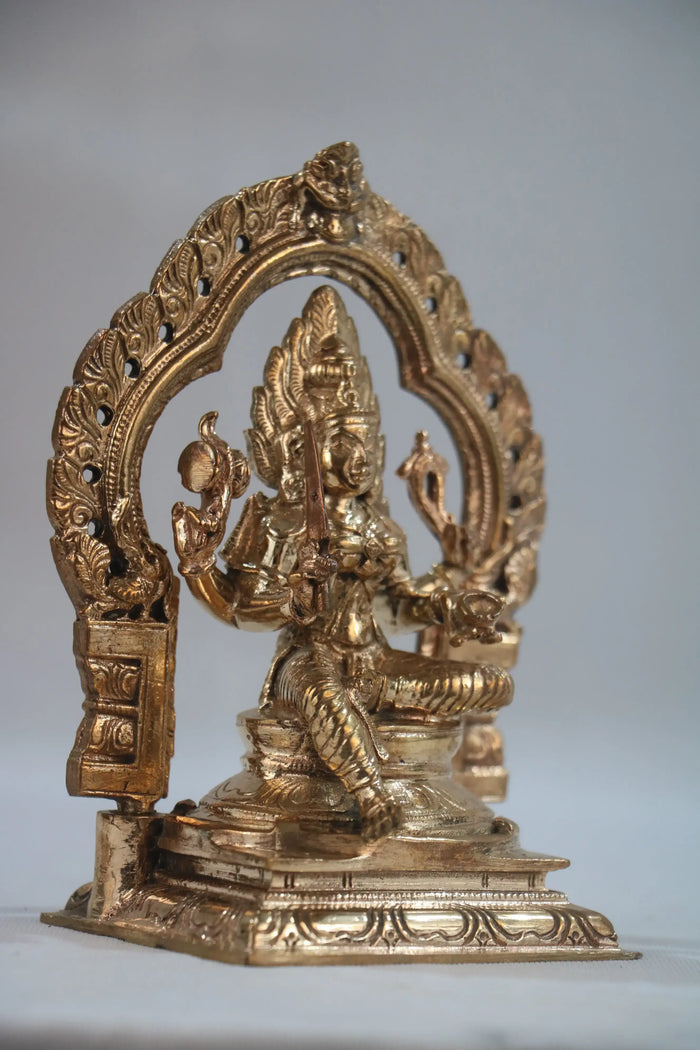 Panchaloha Mariamman Idol – Divine Mother of Protection Karthick's metal art