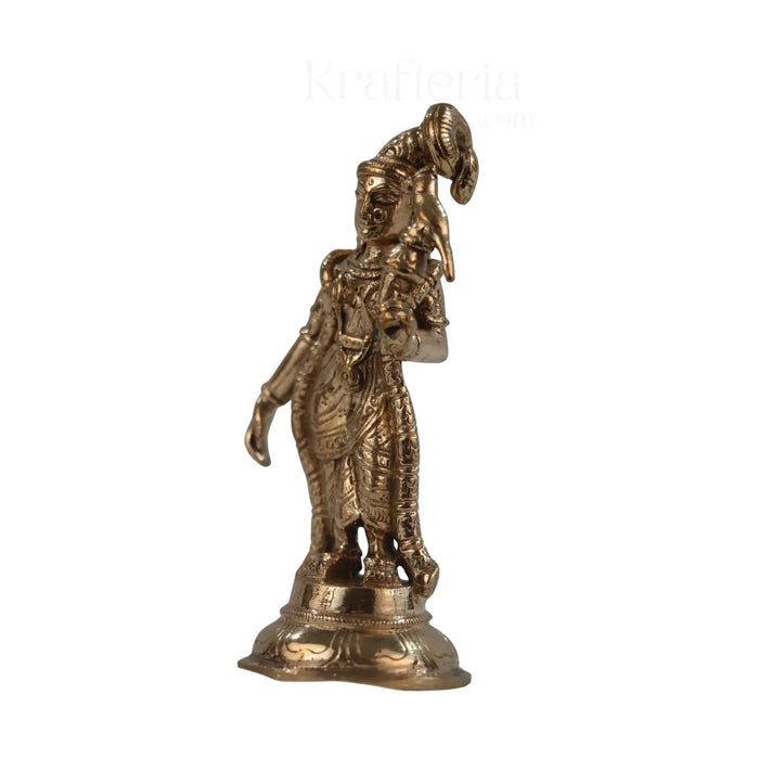 Panchaloha Meenakshi Amman Idol – Divine Grace Karthick's metal art