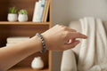 Picasso Jasper Beaded Bracelet – Gray Stone Healing Bracelet   Fashion
