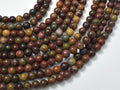 Picasso Jasper Beads, 6mm Round Beads-BeadBasic