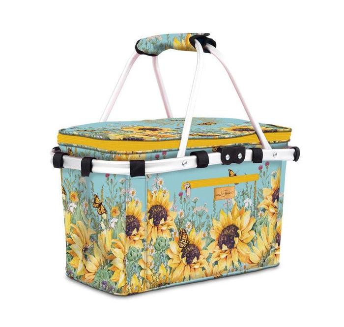 PICNIC BAG - SUNFLOWER DAISY KALEIDOSCOPE