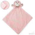 Pink Waffle/Mink Lion Comforter W/Bow-BC46-P (NEW)