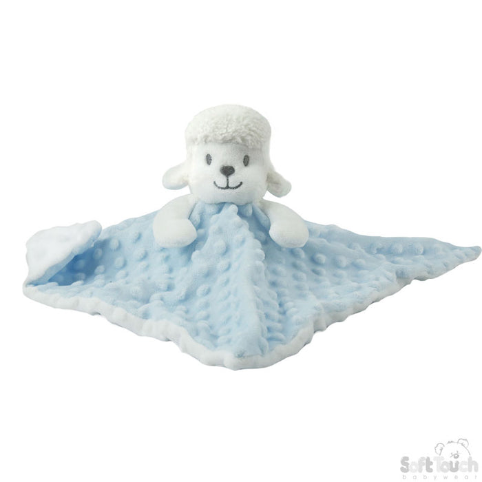 Pink/Blue Baby Lamb Comforter No. BC40