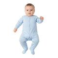 Plain Blue Sleep Suit (3-6 Months) SS4663-B - Kidswholesale.co.uk