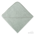 Plain Grey Hooded Robe-HT10-G