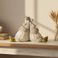 POLYRESIN LEGHORN CHOOKS RESTING