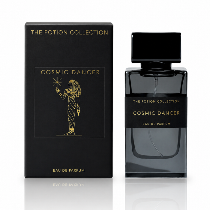 COSMIC DANCER Eau de Parfum bottle and packaging on a white background