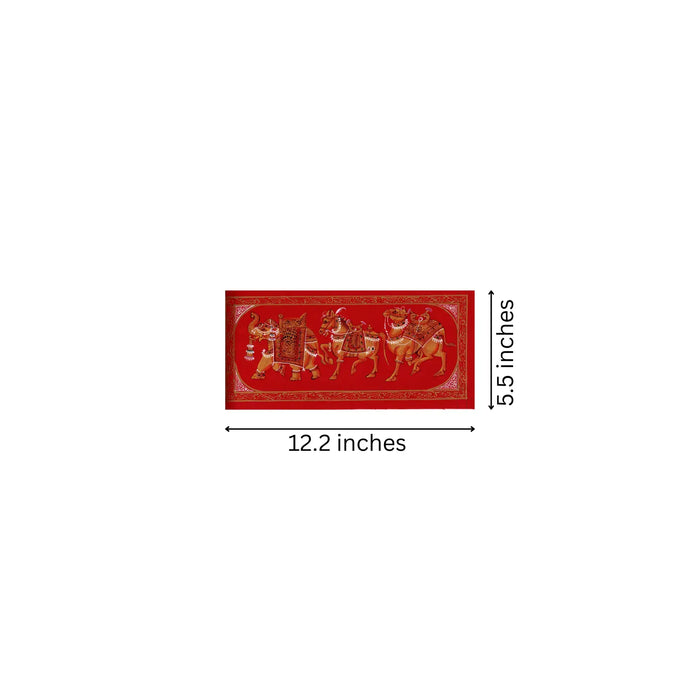 Rajasthan Mughal style Procession Miniature painting   Paintings