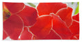 Red The Color Of Love - Beach Towel