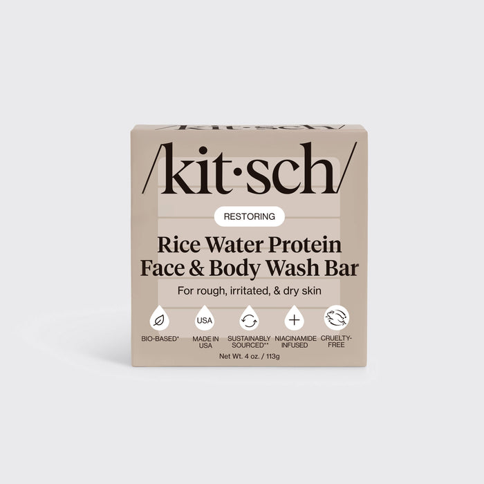 Rice Water Protein Face & Body Wash Bar