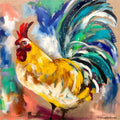 Rooster 4pc Coaster set - Artist Lab