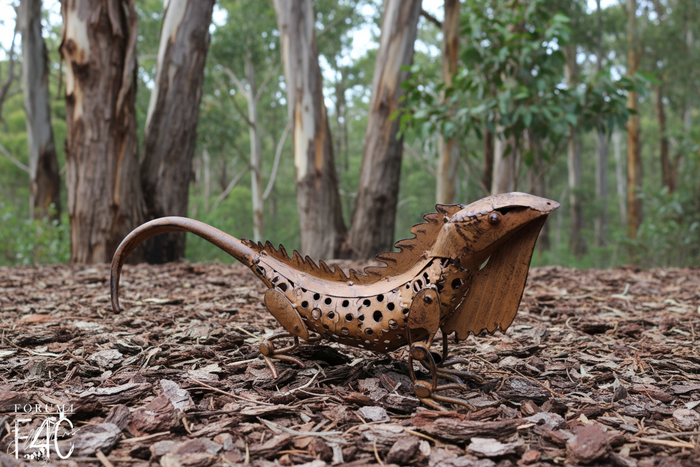 RUSTIC AUSTRALIAN BEARDED DRAGON