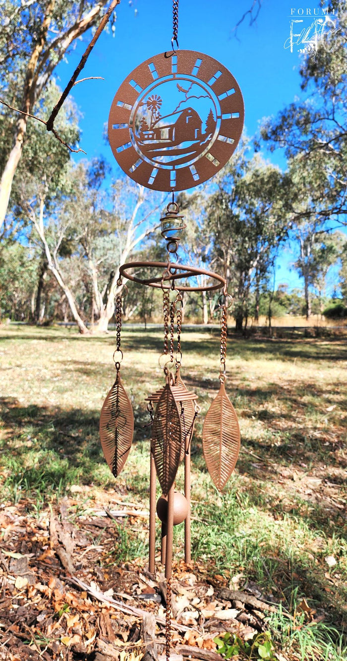RUSTIC FARMHOUSE WIND CHIME