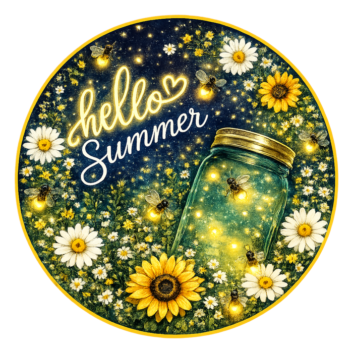 S009 Hello Summer Sign,  Summer Sign