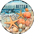 S011 Summer Sign,  Beach Sign, Wreath Attachment