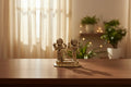 Sacred brass Vishnu Lakshmi idol on lotus, divine prosperity.