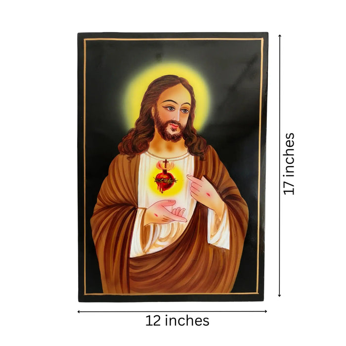 Religious Jesus folk art