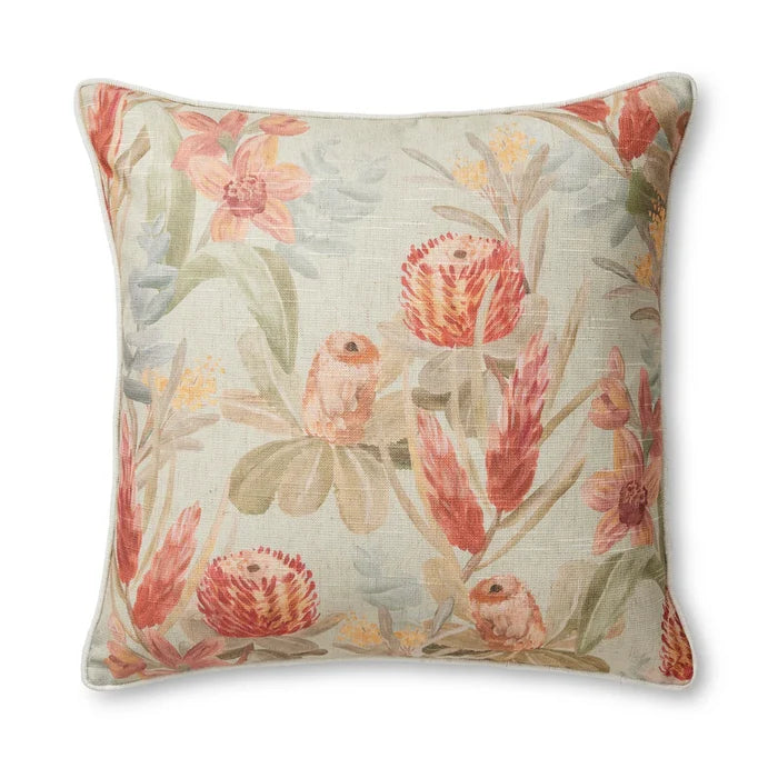 SANDERS FLORAL CUSHION 50CM