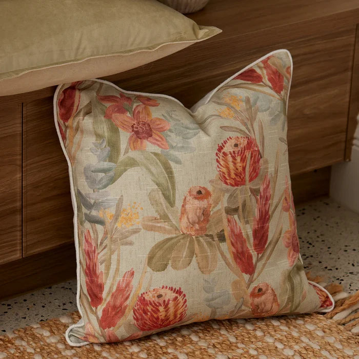 SANDERS FLORAL CUSHION 50CM