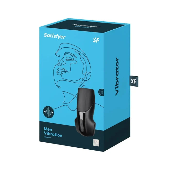 Satisfyer Men Vibrating Masturbator - Black
