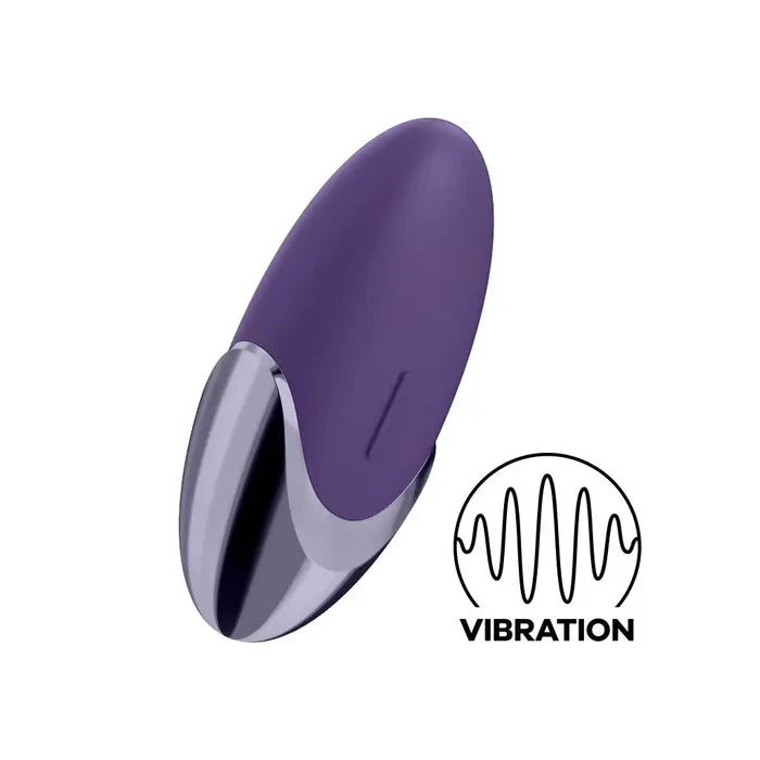 Satisfyer Purple Pleasure Lay-On Vibrator - 15 Vibration Modes