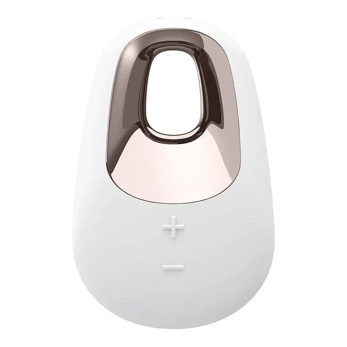 Satisfyer White Temptation Lay-On Vibrator - 15 Vibration Modes