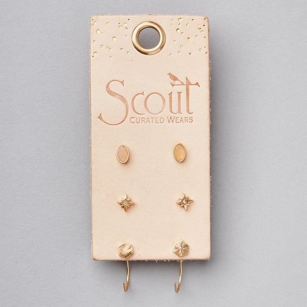 SCOUT GABBY TRIO/GOLD
