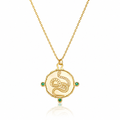snake Stamp Necklace
