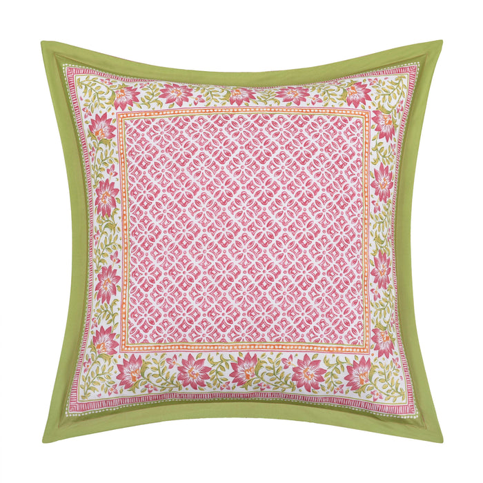 Shiloh Pink Euro Sham Euro Sham By J. Queen New York
