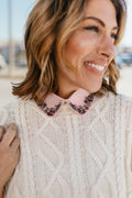 Shirt Collar In Pink - Macoma Boutique310 Accessories/Jewelry