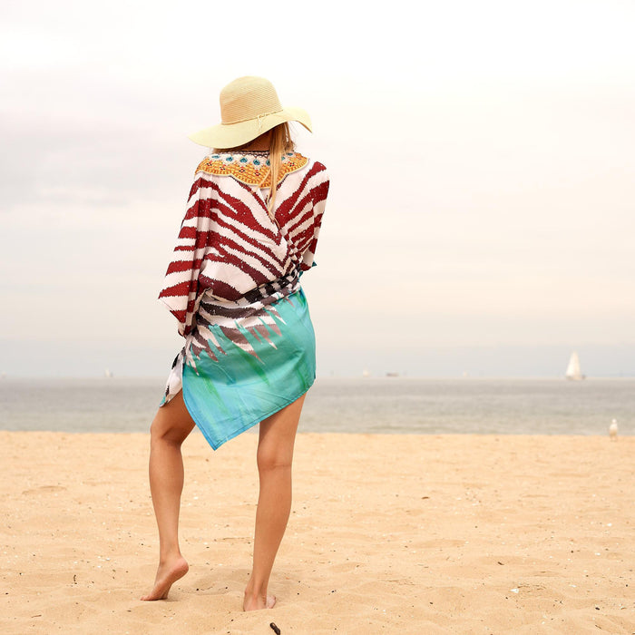 SILK KAFTAN - CROWN SAFARI
