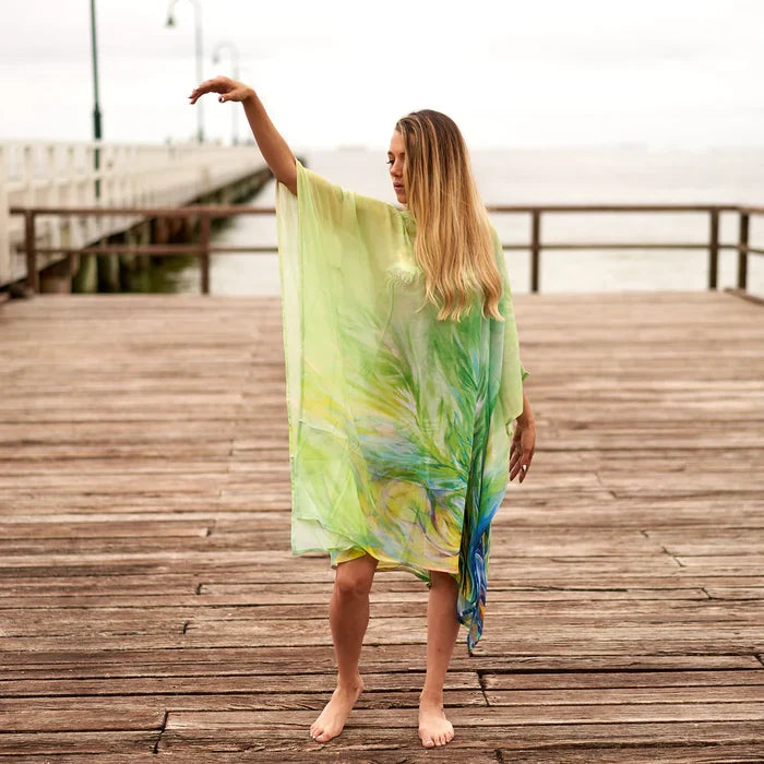 SILK KAFTAN - OASIS