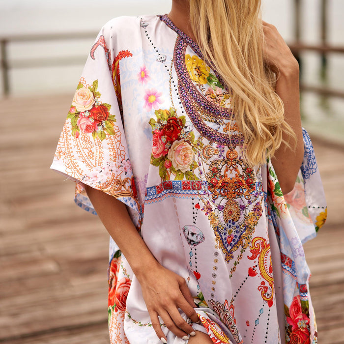SILK KAFTAN - PAISLEY PRINCESS