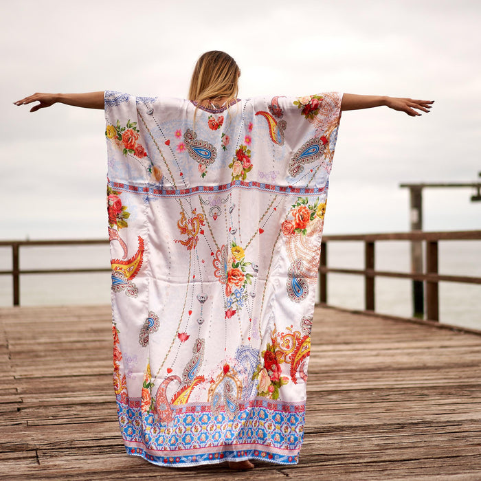 SILK KAFTAN - PAISLEY PRINCESS