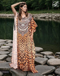 SILK KAFTAN - SAVANNAH SAFARI