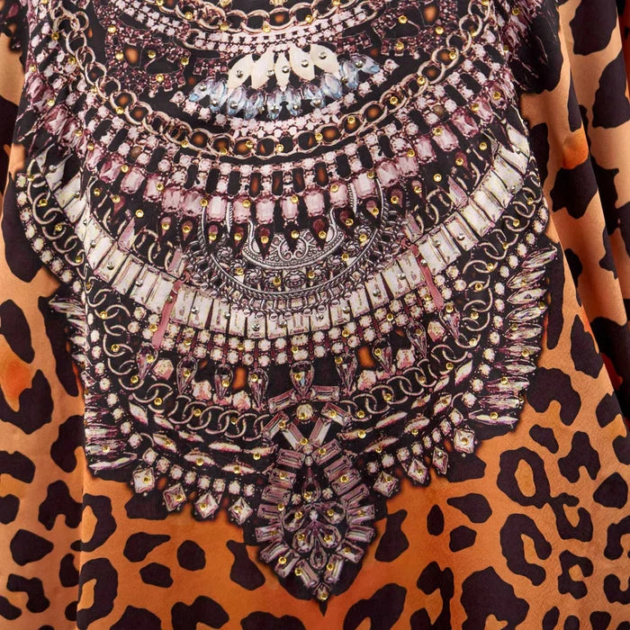 SILK KAFTAN - SAVANNAH SAFARI