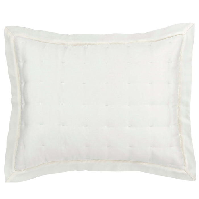 Silken Solid Puff Sham Sham By Annie Selke