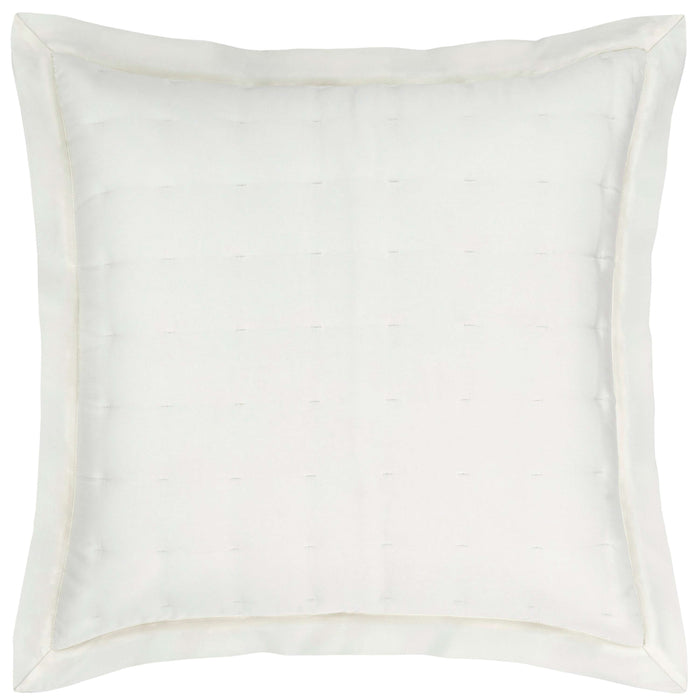 Silken Solid Puff Sham Sham By Annie Selke