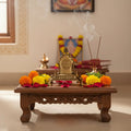 Ornate Brass Puja Singhasan (Throne)   Brass Ware