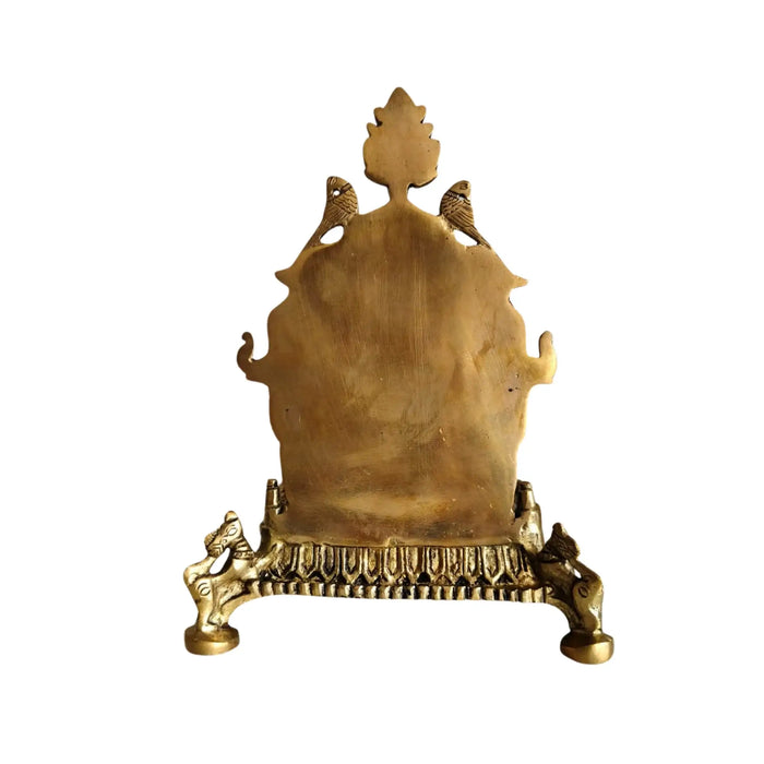 Ornate Brass Puja Singhasan (Throne)   Brass Ware