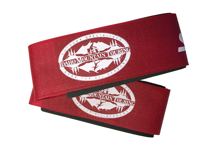 Ski Straps for Alpine Skis - IMT Logo - Idaho Mountain Touring