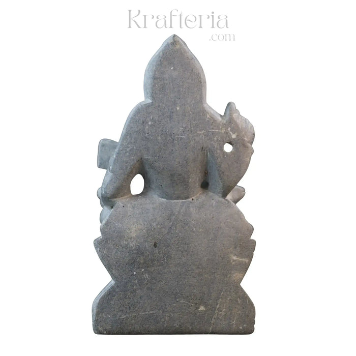 Soft Stone Saraswati Statue – Handcrafted Goddess Idol belur shanker