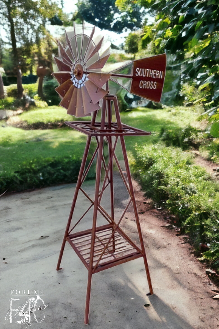 Southern Cross Rustic Windmill 120cm
