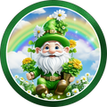 St Patrick Sign,  Wreath Attachment, Wreath Center