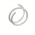 Stainless Steel Double Helix Nose Rings Hot Style Lady Piercing Jewelry