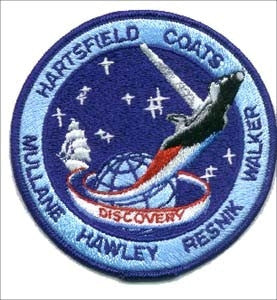 STS-41D Mission Patch - The Space Store