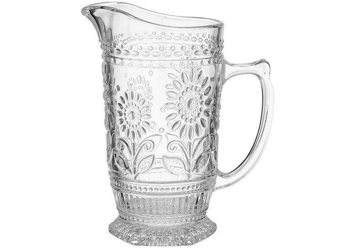 SUNFLOWER CLEAR JUG