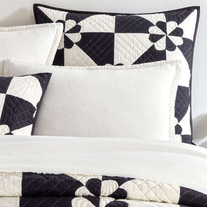 Sunny Side Quilted Sham Sham By Annie Selke
