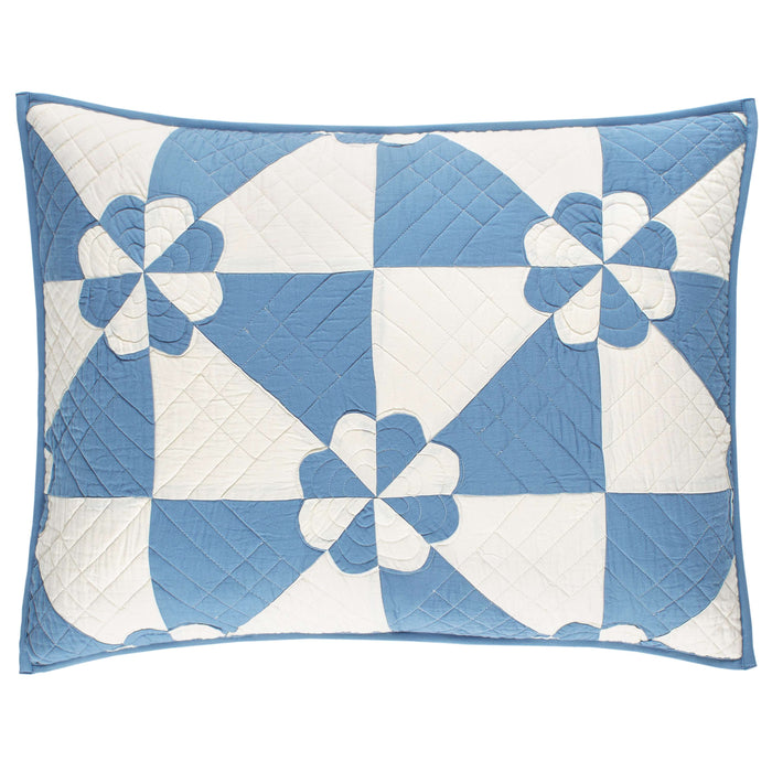 Sunny Side Quilted Sham Sham By Annie Selke