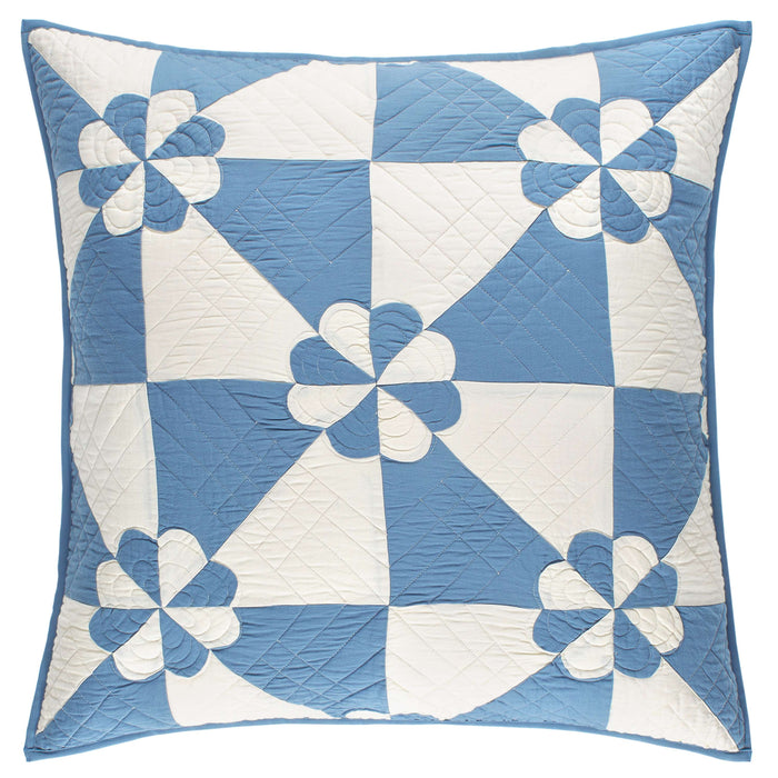 Sunny Side Quilted Sham Sham By Annie Selke
